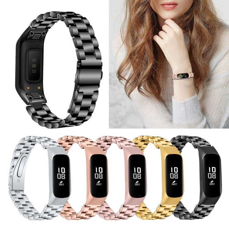 Meget flot Samsung Galaxy Fit-e Metal Rem - Sort#serie_2