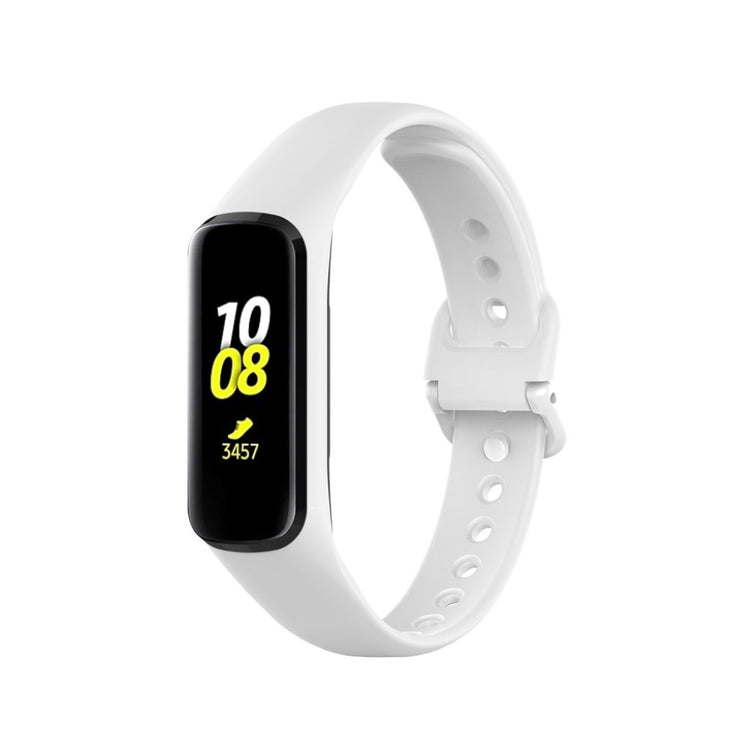 Mega fint Samsung Galaxy Fit-e Silikone Rem - Hvid#serie_2