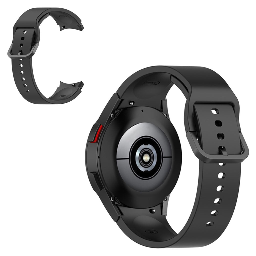 Mega slidstærk Universal Samsung Silikone Rem - Sort#serie_1