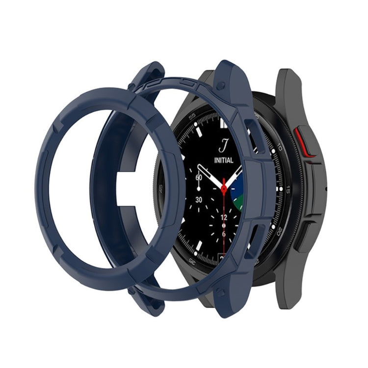 Samsung Galaxy Watch 4 Classic (42mm)  Silikone Bumper  - Blå#serie_4