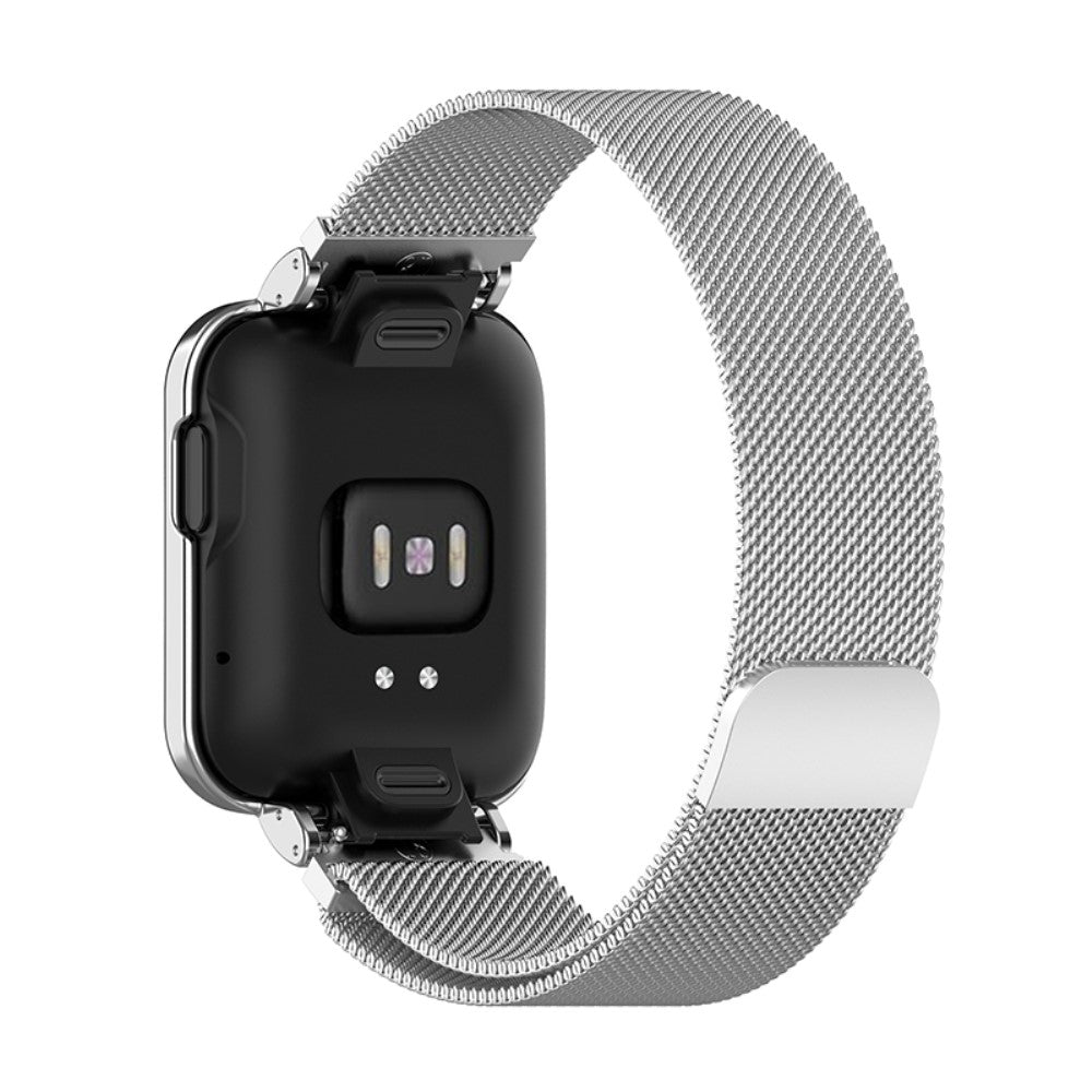 Elegant Xiaomi Mi Watch Lite / Xiaomi Redmi Watch Metal Rem - Sølv#serie_022