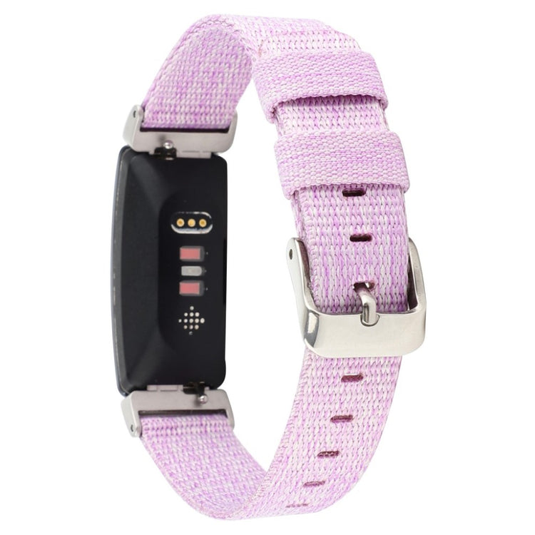 Super fantastisk Fitbit Inspire Nylon Rem - Pink#serie_4