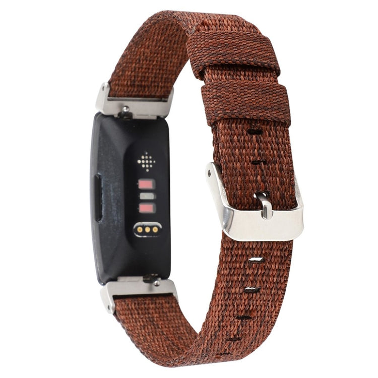 Super fantastisk Fitbit Inspire Nylon Rem - Brun#serie_9