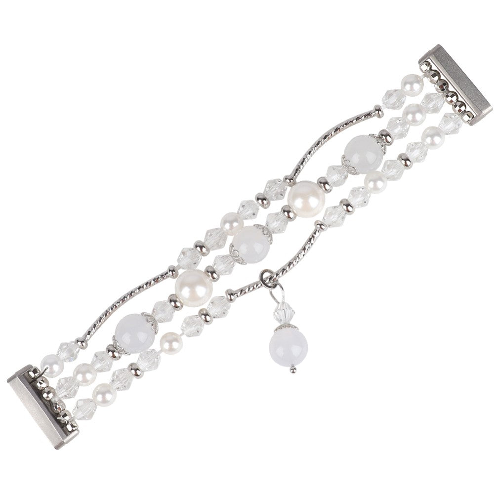 Vildt fed Fitbit Versa 3 Sten Rem - Hvid#serie_1