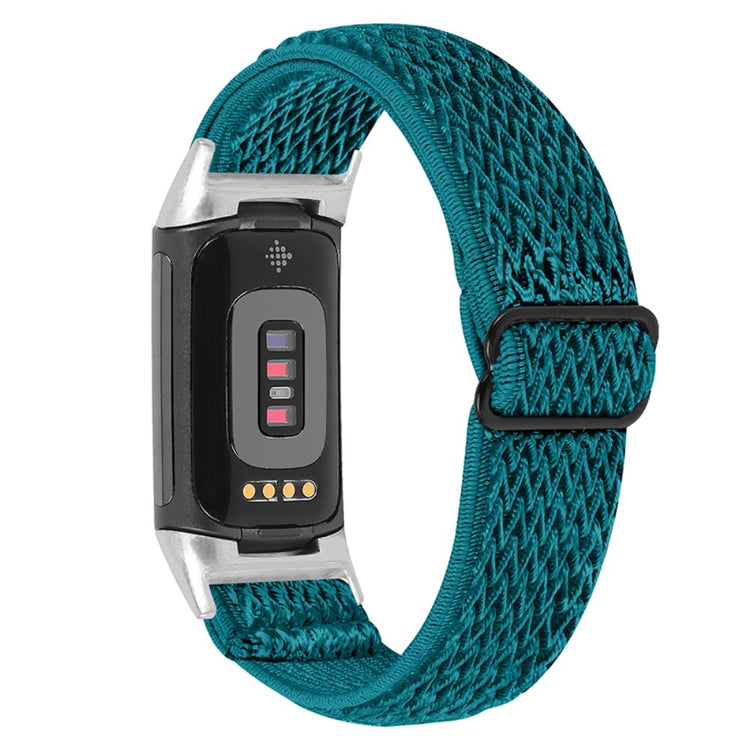 Mega godt Fitbit Charge 5 Nylon Rem - Grøn#serie_8