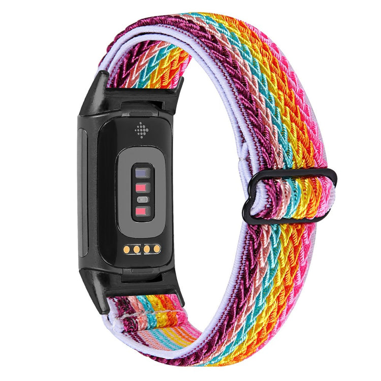 Super slidstærk Fitbit Charge 5  Rem - Flerfarvet#serie_4