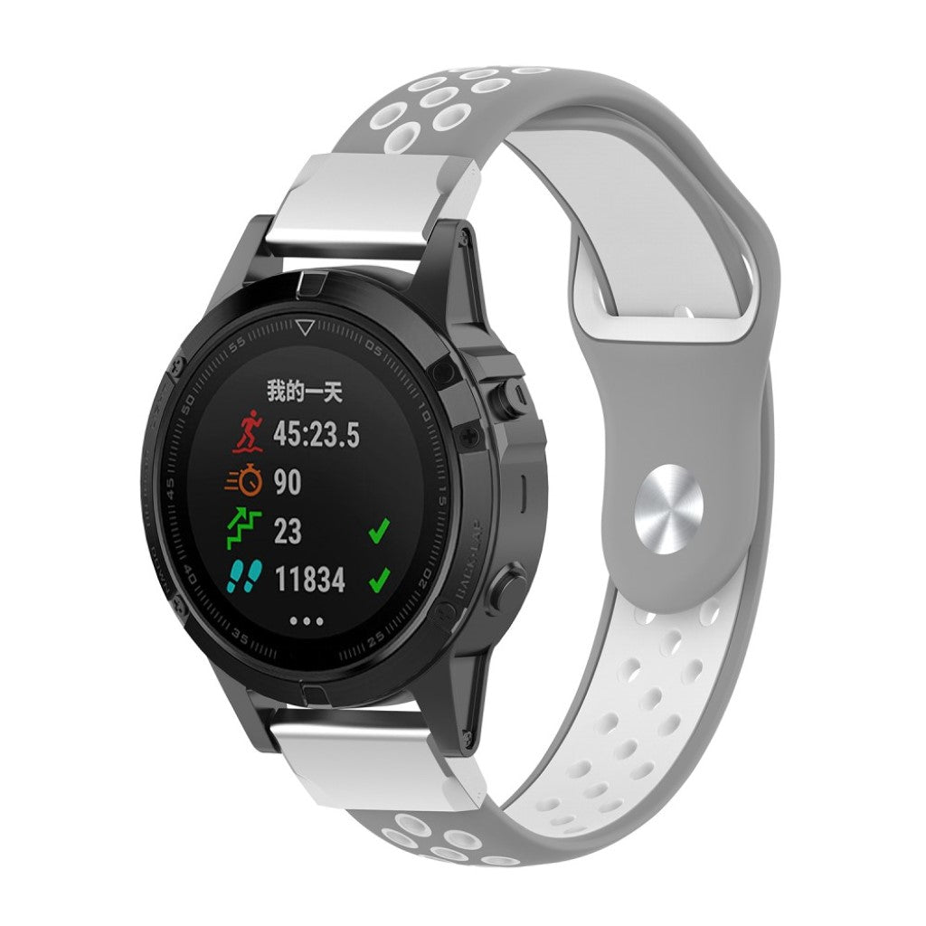 Vildt fantastisk Universal Garmin Silikone Rem - Flerfarvet#serie_3