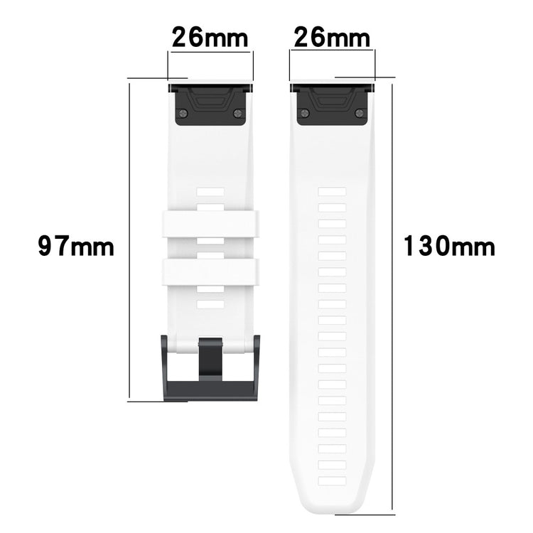 Meget smuk Universal Silikone Rem - Rød#serie_3