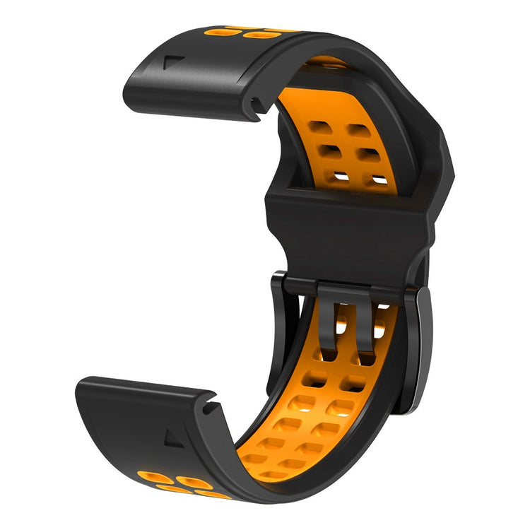 Vildt pænt Universal Garmin Silikone Rem - Orange#serie_3