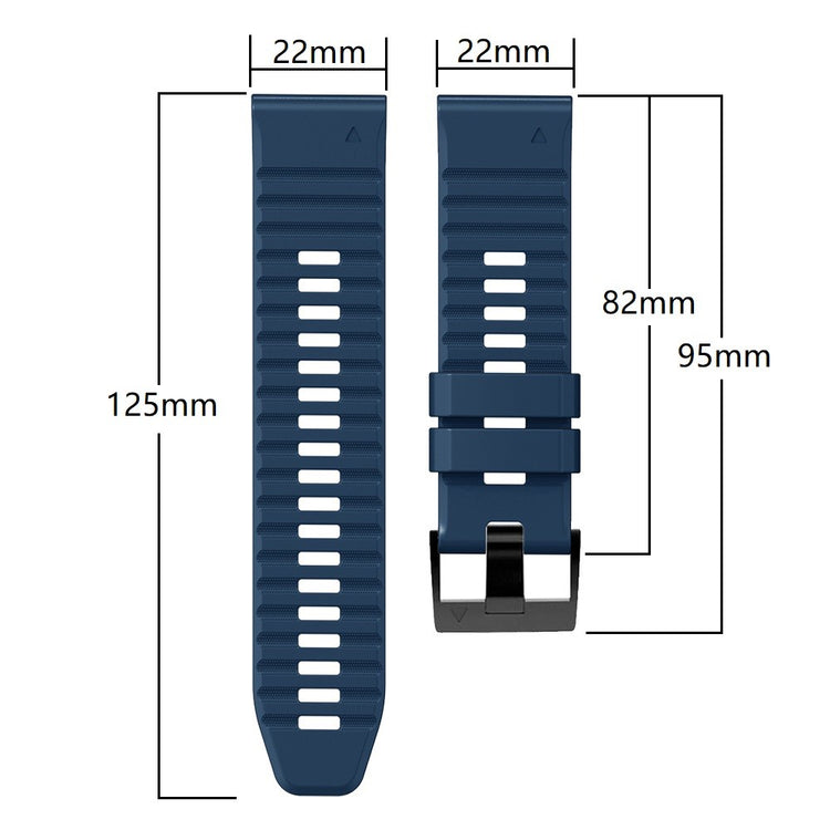 Vildt fed Universal Silikone Rem - Grøn#serie_6