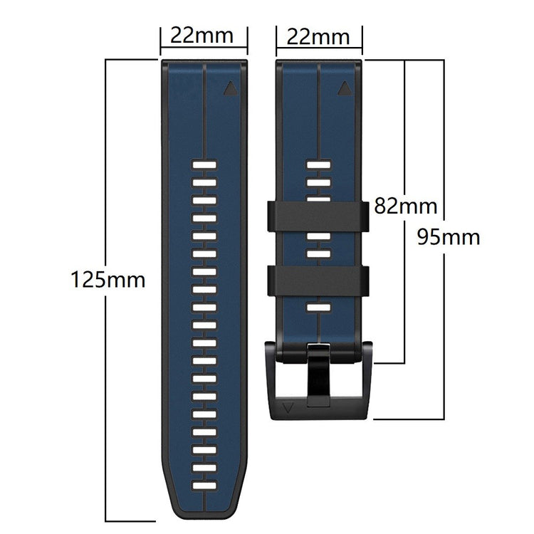 Super smuk Universal Silikone Urrem - Hvid#serie_2