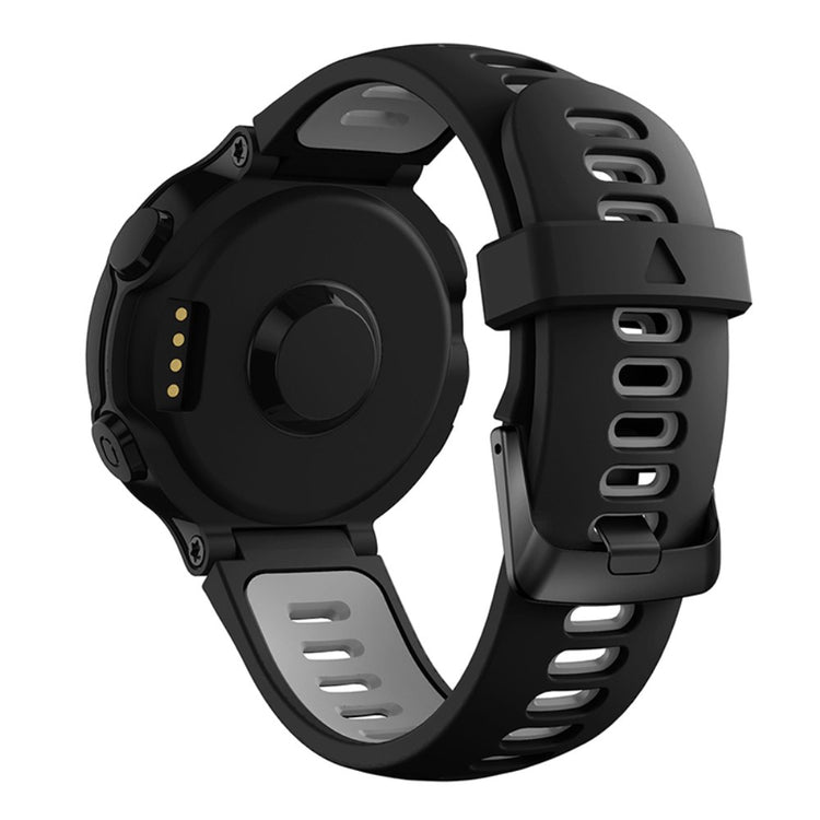 Komfortabel Universal Garmin Silikone Rem - Sort#serie_3