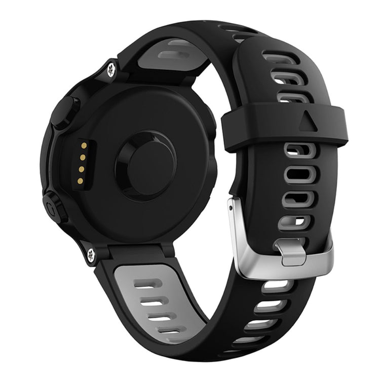 Rigtigt fint Universal Garmin Silikone Rem - Sort#serie_3