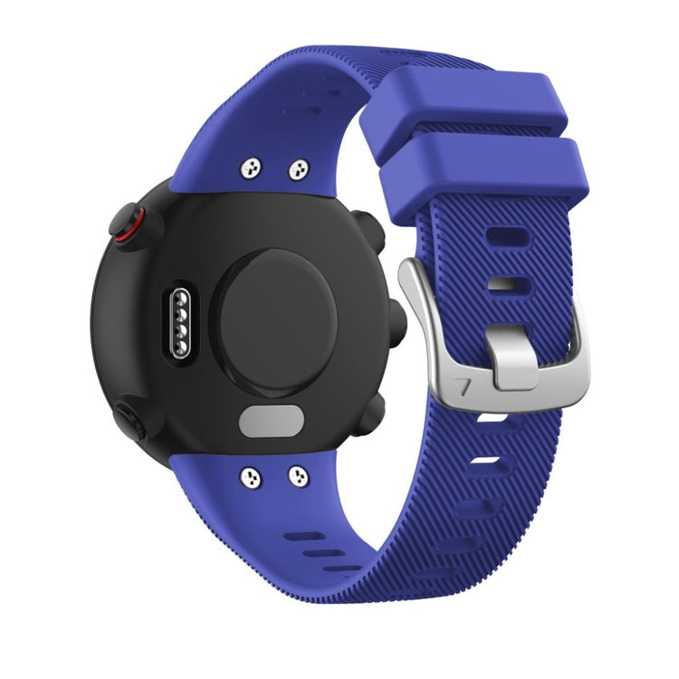 Helt vildt godt Garmin Forerunner 45S Silikone Rem - Blå#serie_12