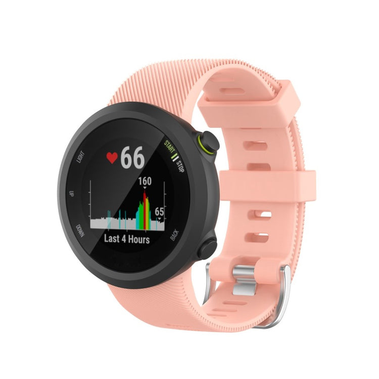 Super fint Garmin Forerunner 45 Silikone Rem - Pink#serie_5