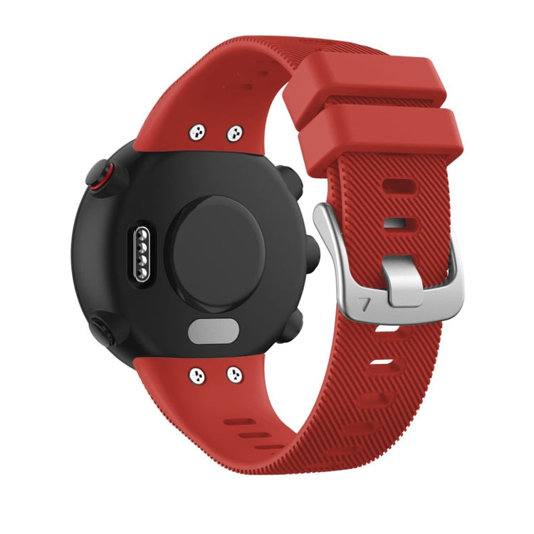 Kønt Garmin Forerunner 45 Silikone Rem - Rød#serie_4