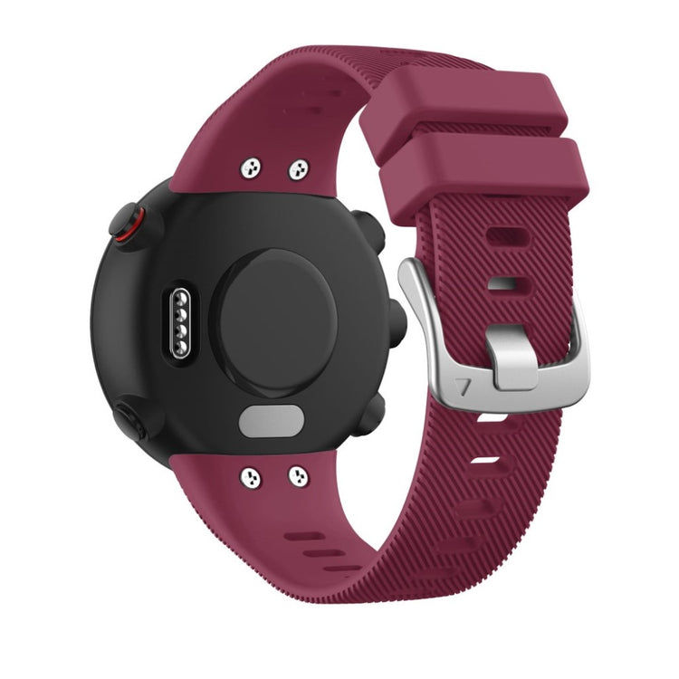 Kønt Garmin Forerunner 45 Silikone Rem - Rød#serie_5