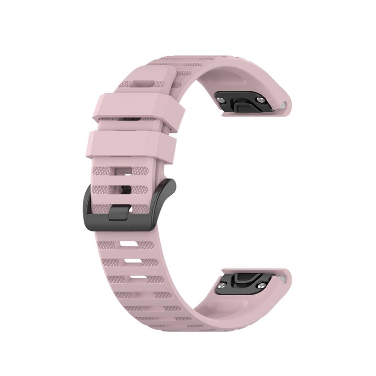 Mega kønt Garmin Fenix 6 Silikone Rem - Pink#serie_9