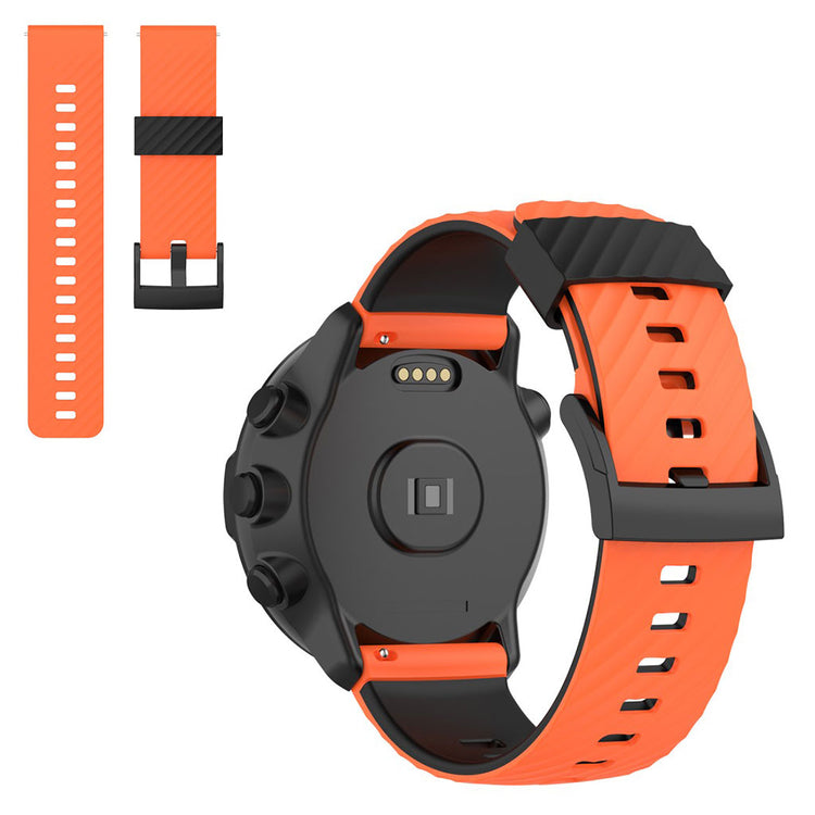 Klassisk Universal Suunto Silikone Rem - Orange#serie_3