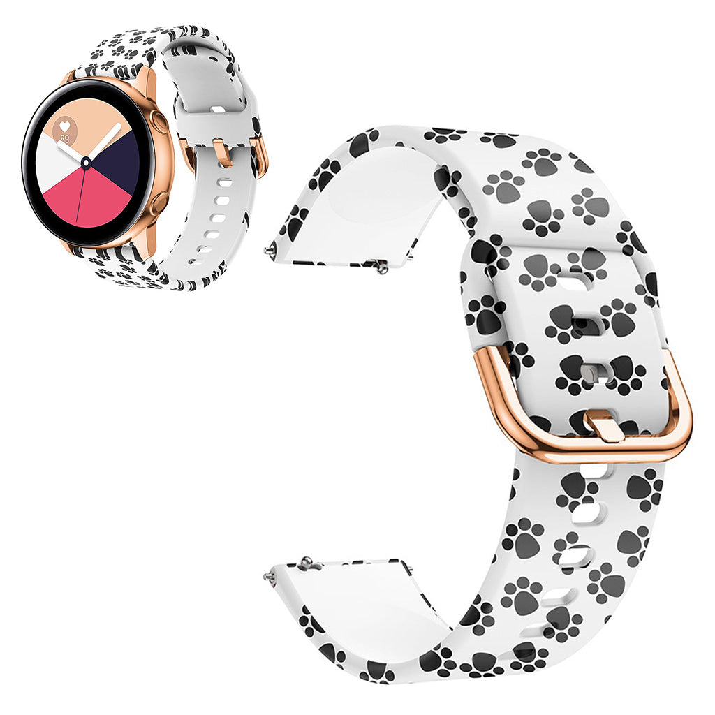 Mega fint Universal Silikone Rem - Hvid#serie_1