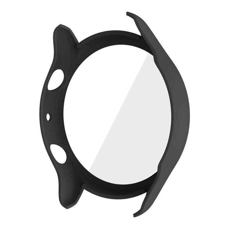 Mega Fint Amazfit GTR 3 / Amazfit GTR 3 Pro Cover med Skærmbeskytter i Plastik og Hærdet Glas - Sort#serie_1