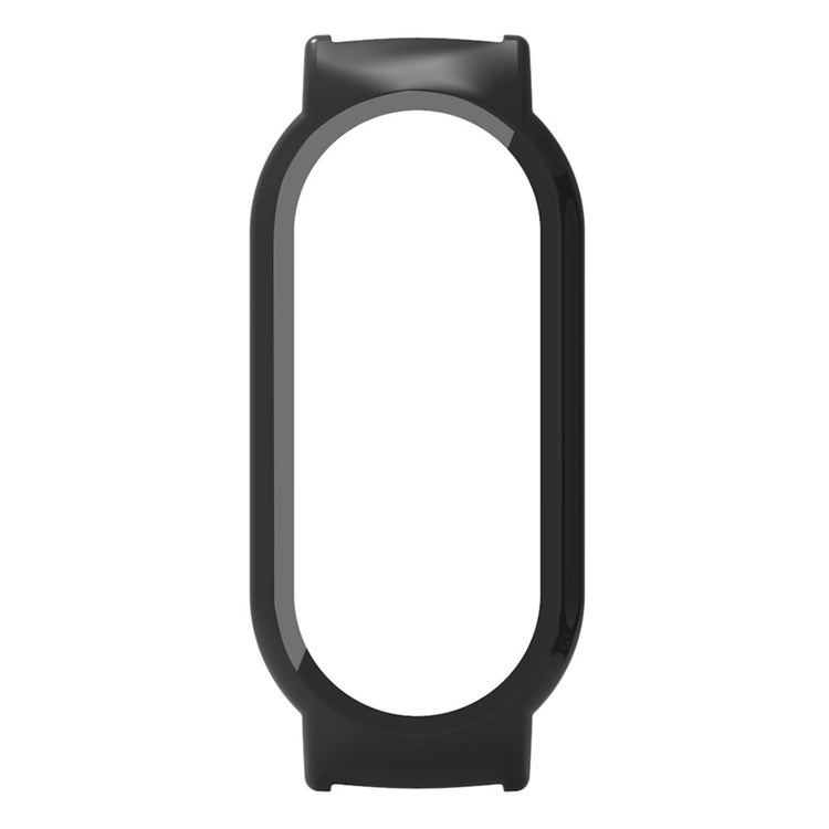 Godt Cover med Skærmbeskytter i Glas passer til Xiaomi Mi Band 7 - Sort#serie_1