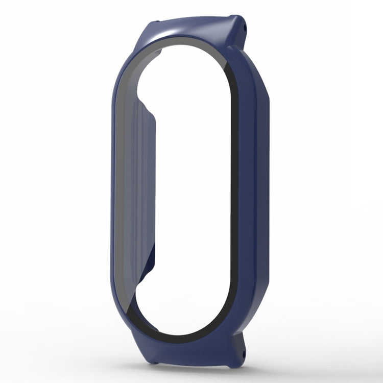 Godt Cover med Skærmbeskytter i Glas passer til Xiaomi Mi Band 7 - Blå#serie_5