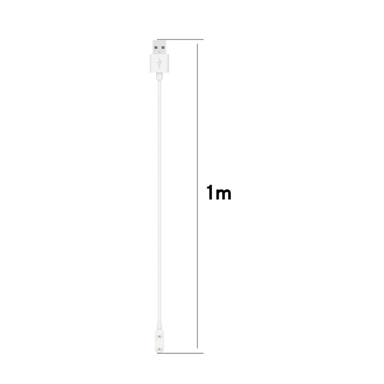 1m Smartwatch USB Charging Cable - White#serie_2