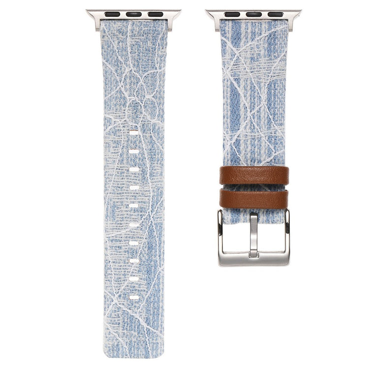 Apple Watch Series 41mm - 40mm - 38mm Replacement Strap Denim Watch Band - Baby Blue#serie_2