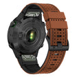 Huomattavan Kestävä Garmin Smartwatch Keinonahka Yleinen Ranneke