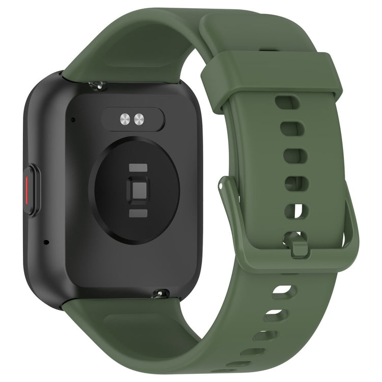 SKG V7 / V7 Pro Watch Band Soft Silicone Wrist Strap Adjustable Buckle - Midnight Green#serie_2