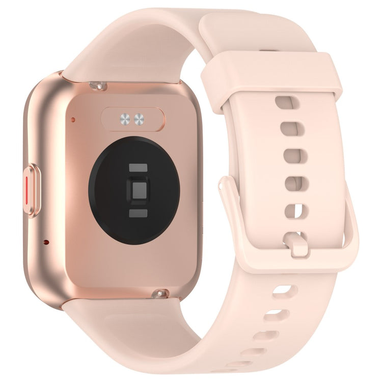 SKG V7 / V7 Pro Watch Band Soft Silicone Wrist Strap Adjustable Buckle - Light Pink#serie_6