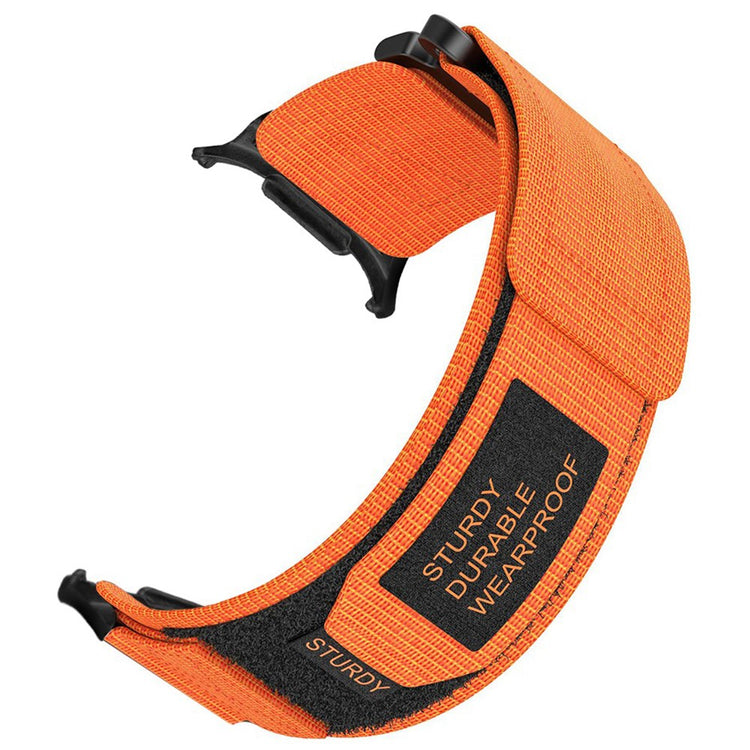 Samsung Galaxy Watch Ultra 47mm Wrist Strap Magic Tape Nylon Watch Band - Orange#serie_1