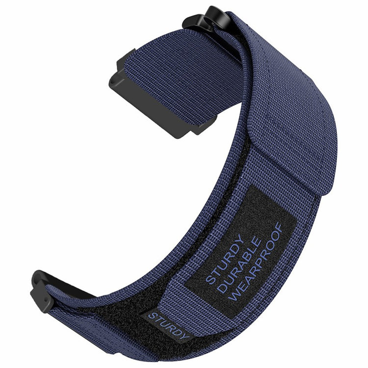 Huami Amazfit T-Rex Ultra Outdoor Sports Nylon Wrist Band Magic Tape Design Watch Strap - Midnight Blue#serie_5