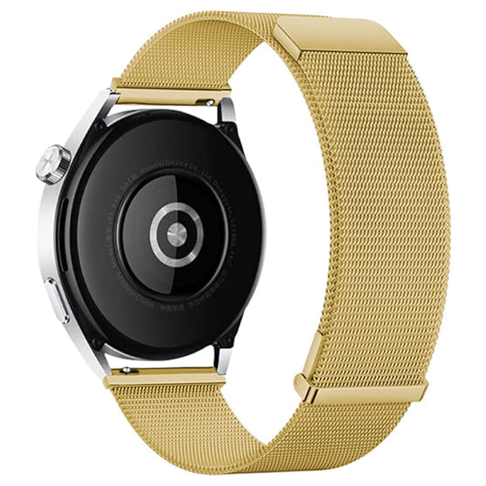 KALEBOL Huawei Watch GT 4 46mm Magnetic Milanese Strap 22mm Stainless Steel Watch Band - Gold#serie_4