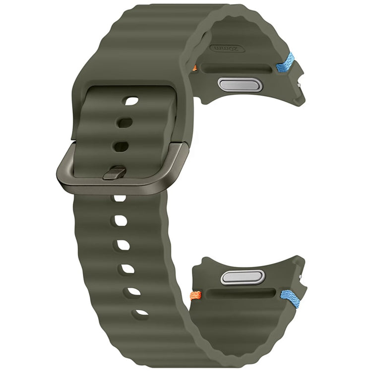 Samsung Galaxy Watch7 20mm Silicone Replacement Strap Sports Watch Band - Army Green#serie_3