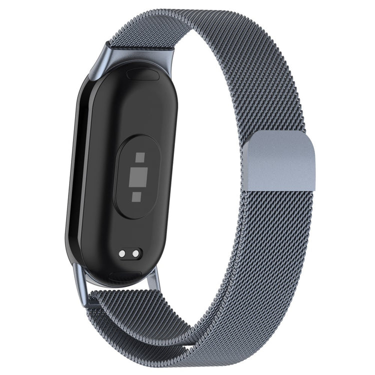 Xiaomi Smart Band 9 NFC / 9 / 8 NFC / 8 Metal Watch Strap Mesh Style Wrist Band - Grey#serie_3