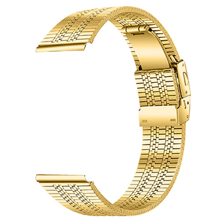 Fossil Gen 5 Garrett Stainless Steel Watch Band Strap with Folding Clasp Buckle - Gold#serie_4