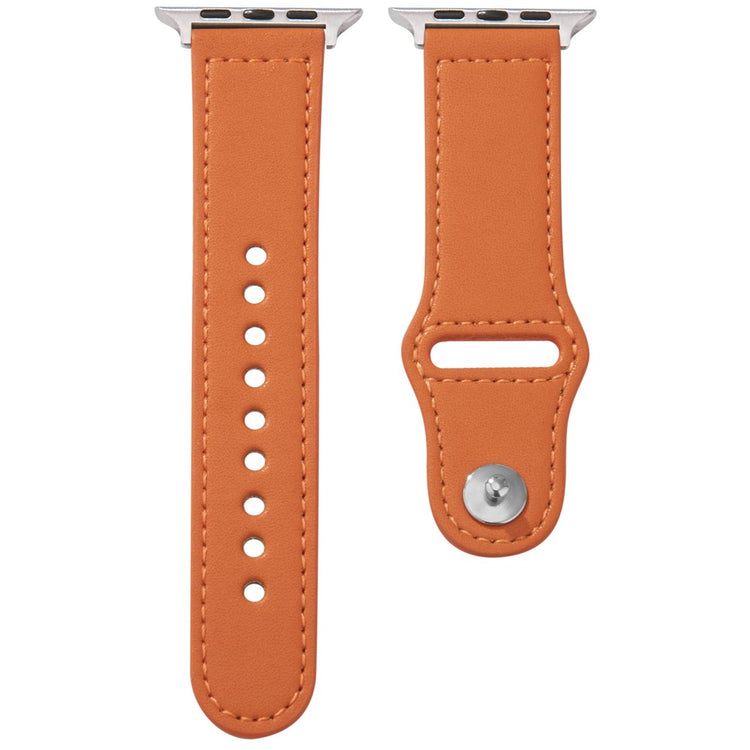 KALEBOL Apple Watch Series 49mm - 45mm - 44mm - 42mm Watch Strap, Large Buckle - Orange#serie_3