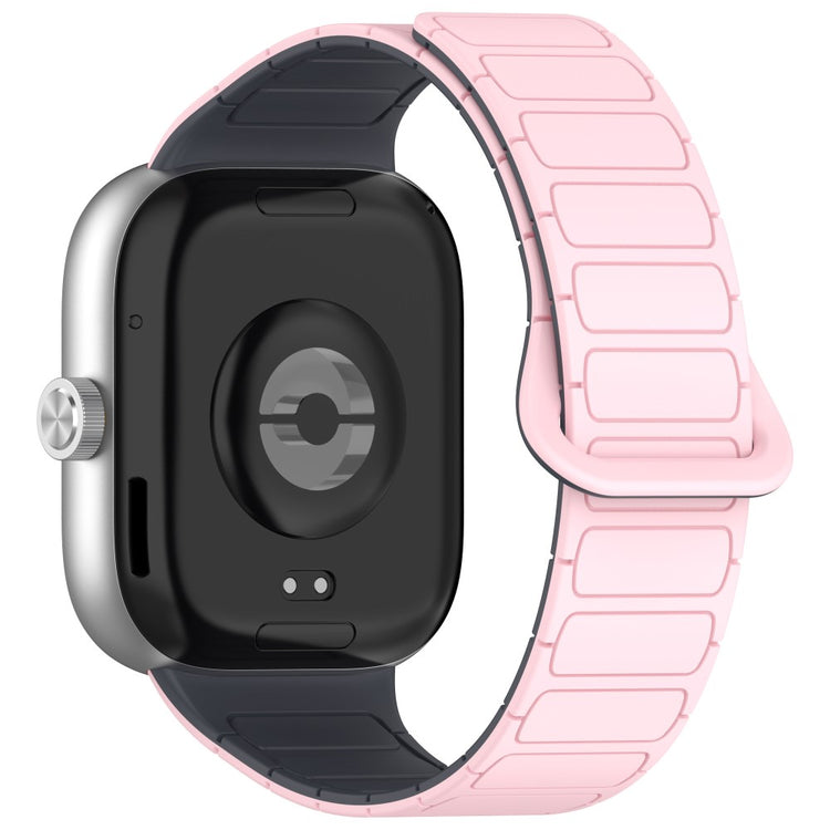 Xiaomi Smart Band 8 Pro / Redmi Watch 4 Magnetic Flexible Watch Strap Dual Color Strap - Light Pink+Grey#serie_5