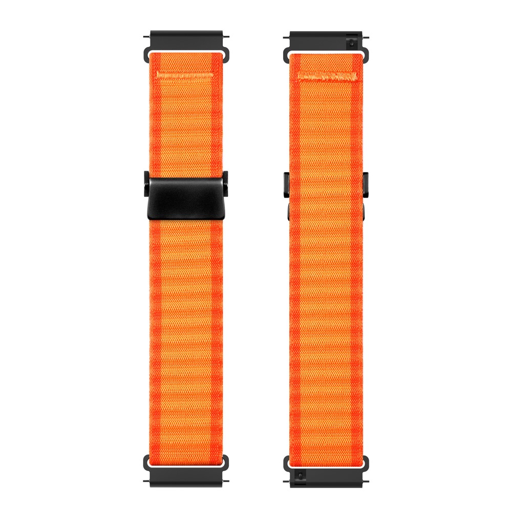 DUX DUCIS YC Series Samsung Galaxy Watch7 44mm 40mm Nylon Watch Band 20mm Hook Buckle Strap - Orange#serie_3