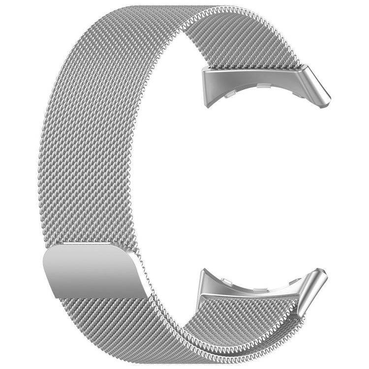 Google Pixel Watch 3 45mm Metal Watch Strap Milanese Mesh Magnetic Wrist Band - Silver#serie_1