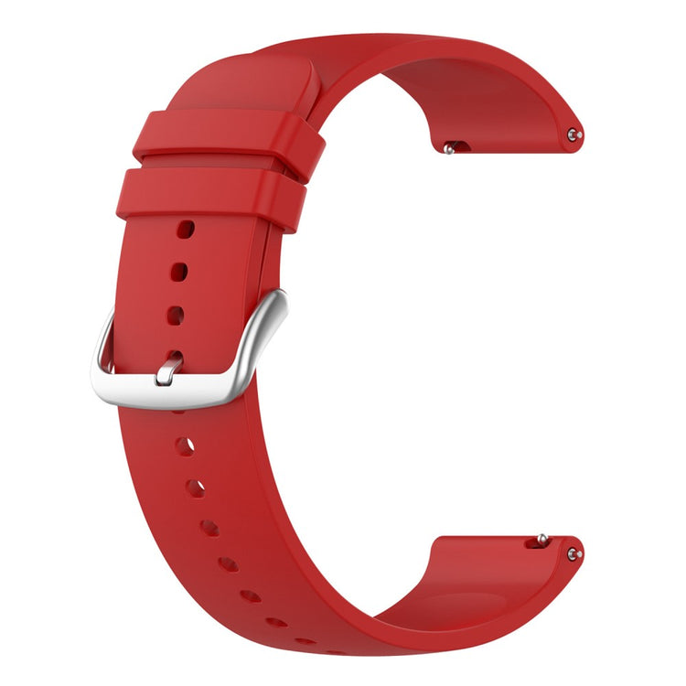 KALEBOL 20mm Silicone Strap for Huawei Watch GT 3 42mm / GT 3 Pro 43mm Round End Watch Band - Red#serie_5