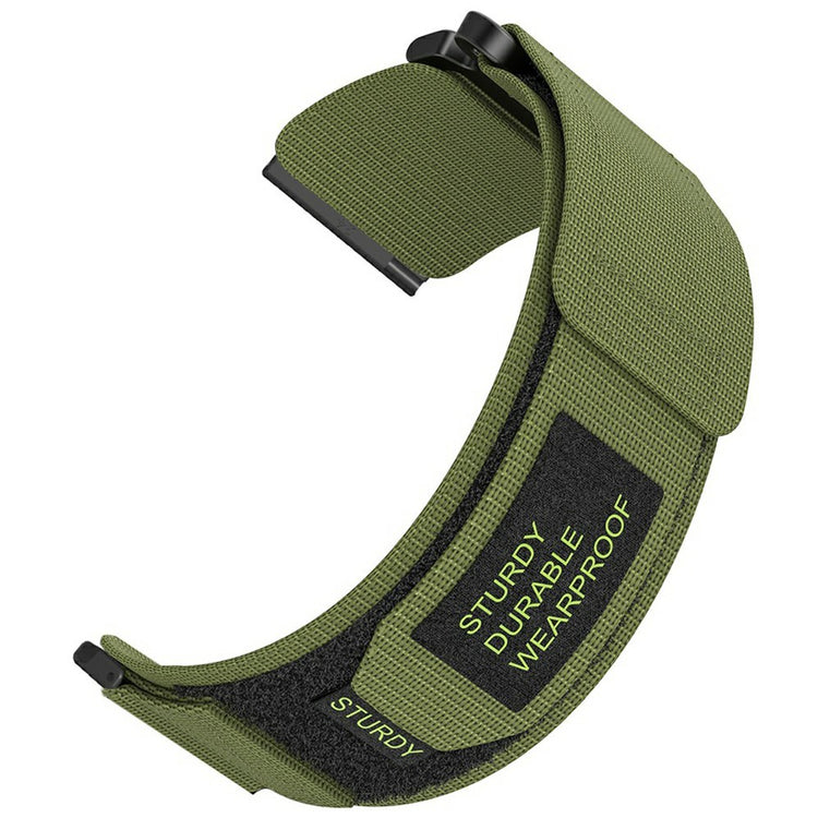 Suunto 9 / 7 / Spartan Sport Wrist HR Baro Nylon Watch Band 24mm Loop Fastener Strap - Army Green#serie_4