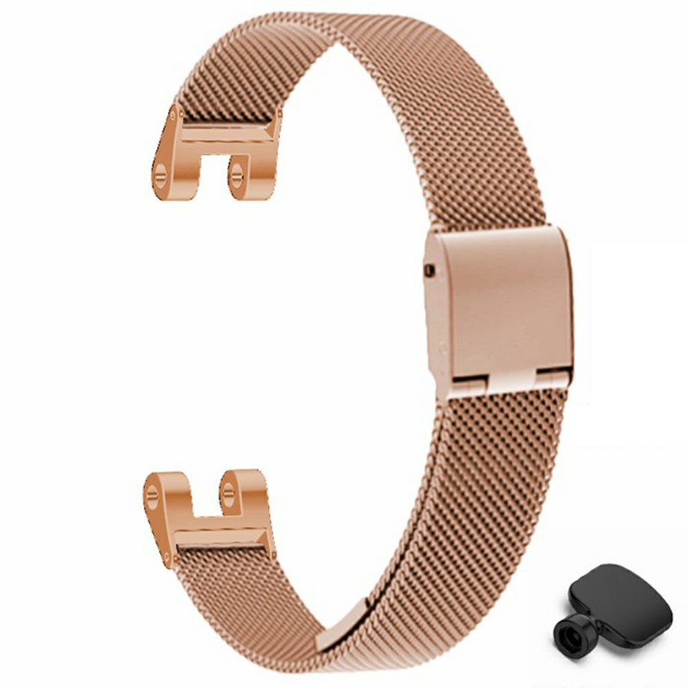 Garmin Lily Metal Watch Strap Milanese Mesh Wrist Band Replacement with Tool - Rose Gold#serie_2