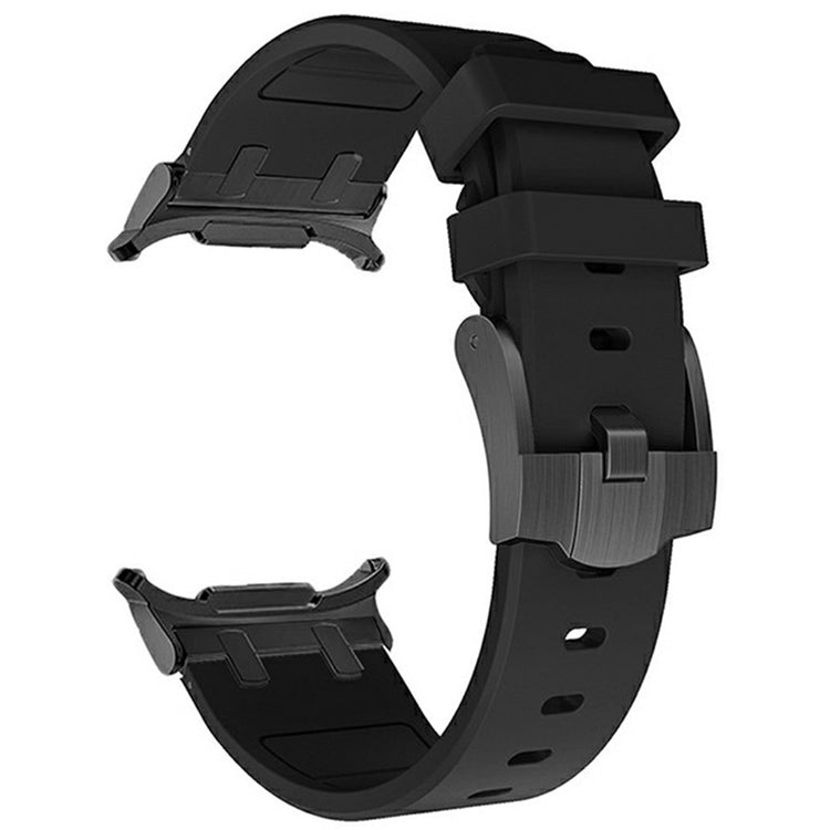 Samsung Galaxy Watch Ultra 47mm Watch Strap Replacement Silicone Watch Band - Black+Black#serie_2