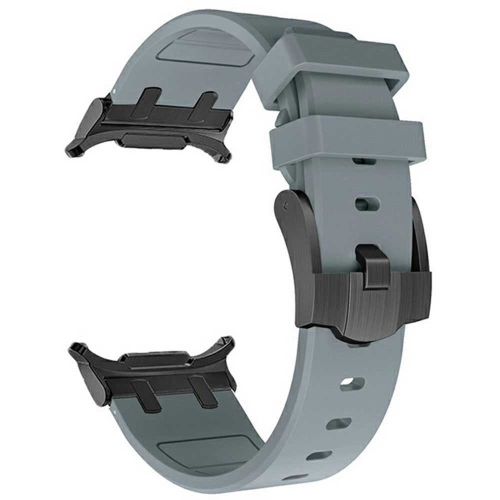 Samsung Galaxy Watch Ultra 47mm Watch Strap Replacement Silicone Watch Band - Black+Grey#serie_8