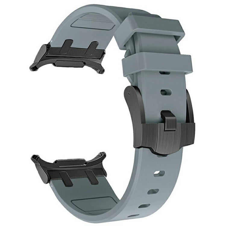 Samsung Galaxy Watch Ultra 47mm Watch Strap Replacement Silicone Watch Band - Black+Grey#serie_8
