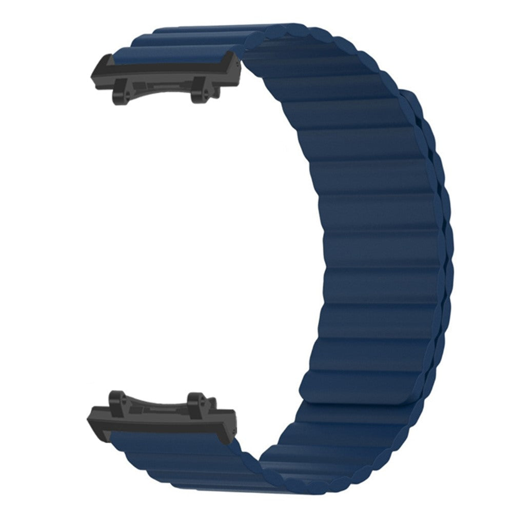 Huami Amazfit T-Rex 3 Watch Band Adjustable Magnetic Silicone Wrist Strap with Connector - Dark Blue#serie_8