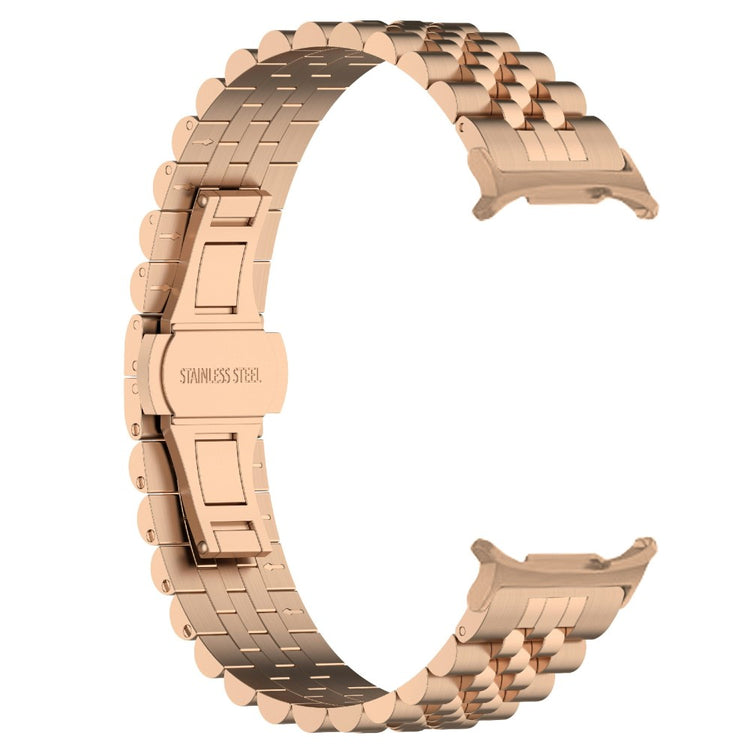 Samsung Galaxy Watch Ultra 47mm Watch Band Stainless Steel Strap with Band Removal Tool - Rose Gold#serie_5